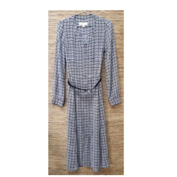 Michael Kors- Brand new belted gingham dress - Picture 2 of 2